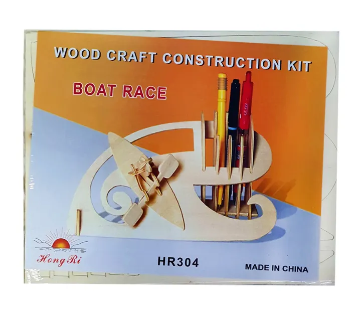 Wooden 3D Puzzle DIY Woodcraft Construction Kit House Containers for Kids and Adults Lazada PH