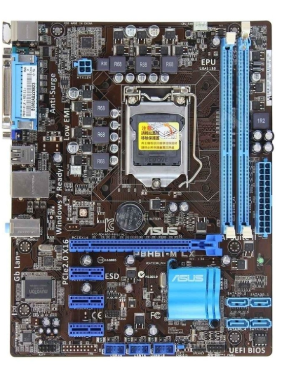 ASUS P8H61M LX original motherboard DDR3 LGA 1155 H61 16GB for I3 I5
