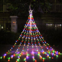 Christmas Holiday Light With EUUS Plug String Lights Outdoor IP65 Waterproof Street Garland Garden Wedding Decor Fairy Light