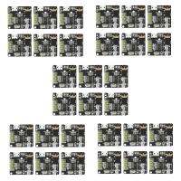 30Pcs VHM-314 V.20 Bluetooth Audio Receiver Board Bluetooth 5.0 Mp3 Lossless Decoder Board with Lithium Battery Charging