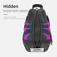 ROCKBROS Saddle Bag Water Repellent Reflective Hidden Space กระเป๋าจักรยานขนาดใหญ่ Scrath Resistant Cycling Bag MTB Bike Accessories