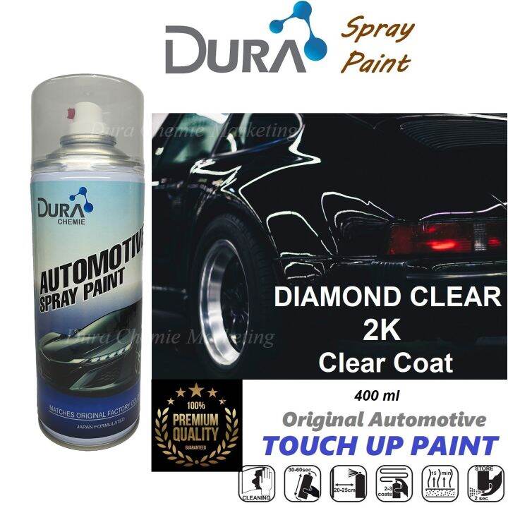 DURA 2K Clear CoatDiamond Clear PREMIUM Automotive Aerosol Spray Clear