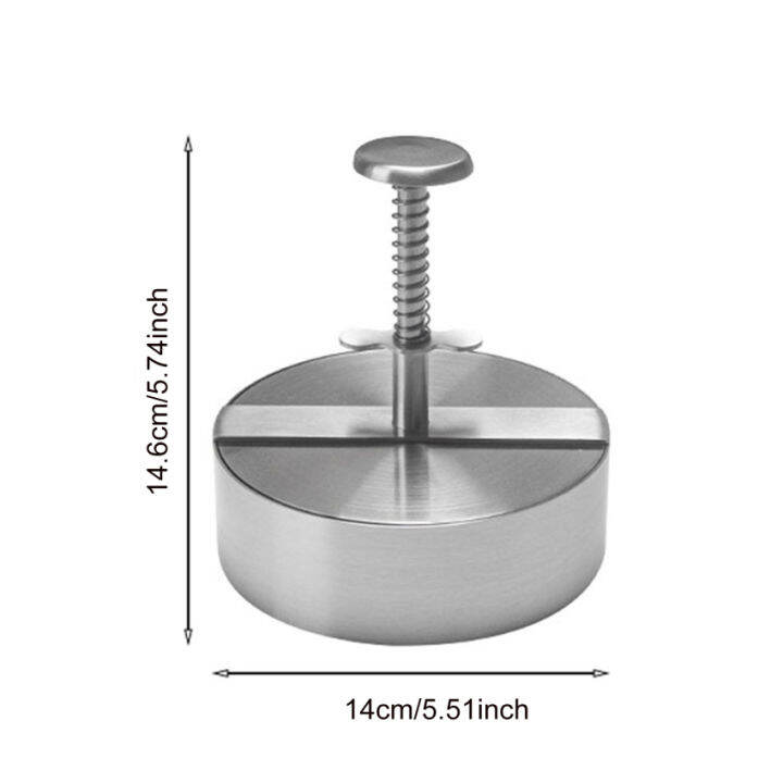 Hamburger Press Burger Patty Maker 304 Stainless Steel Pork Beef