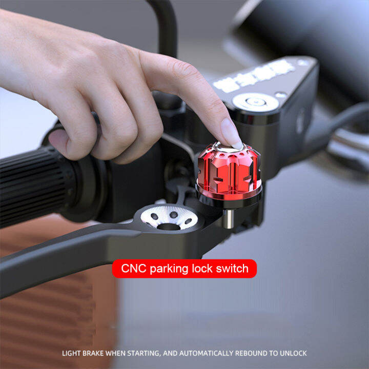 Qiaolis CNC Motorcycle Parking Brake Switch Automatic Control Lock For
