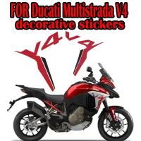 Motorcycle stickers for Ducati Multistrada V4 decorative stickers front body sideways stickers from 2021 2022 Decals  Emblems