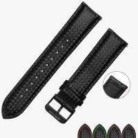 รูปแบบการระเบิดที่ปรับให้เข้ากับ Samsung Gear S2 S3 20 22mm Switch Raw Ear Mat Pattern Woven Leather Watch Strap