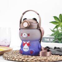 【CW】 800ml Kettle Gradient Color Juice Drinks Bottle with and Drinkware Kids for