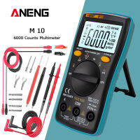 ANENG M10 Digital Multimeter Transistor Tester Analog 6000 counts Multimetro Profesional Capacitor Inductance Meter rm101zt102