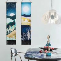 【CW】∏  New style tapestry gilt background printed cloth art painting hanging sun home decoration