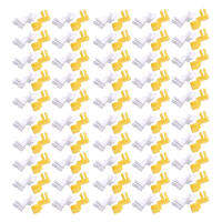 100ชิ้นมือจับประตูล็อค5มิลลิเมตรก้าน End คลิปเหมาะสำหรับโตโยต้าเล็กซัส8.5มิลลิเมตรหลุม69293-12060 69293-12050