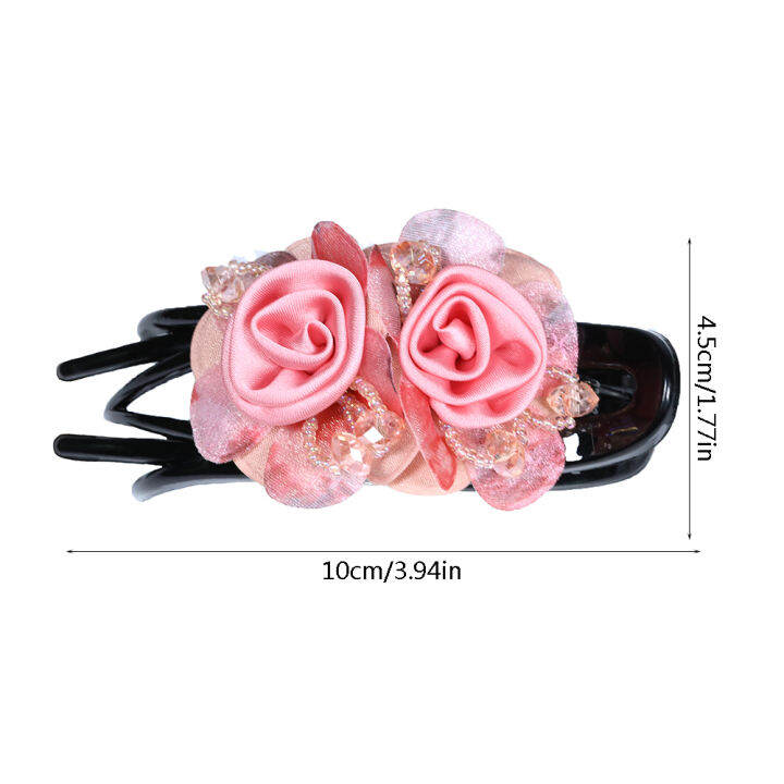 korean-fashion-silk-yarn-flower-cloth-hairpin-curler-hairpin-headwear-exquisite-hair-accessories