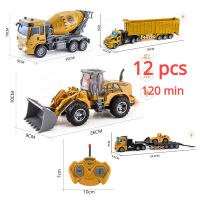 Rc รถของเล่นรถบรรทุก1:30ล้อพลั่ว Loader 6CH 4WD โลหะรีโมทคอนล Bulldozer รถก่อสร้างสำหรับชายงานอดิเรกของเล่นของขวัญ