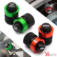 Universal สำหรับ Kawasaki Z900 Z650 Z750 Z800 Z900rs H2 NINJA 650 300 1000 ZX14R ZX10R ZX6R มอเตอร์ไซด์ยางวาล์ว Caps Plug