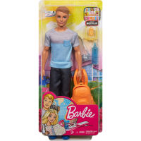 Barbie Travel Ken Doll ตุ๊กตาบาร์บี้ ทราเวล เคน นักเดินทางท่องเที่ยว ของแท้