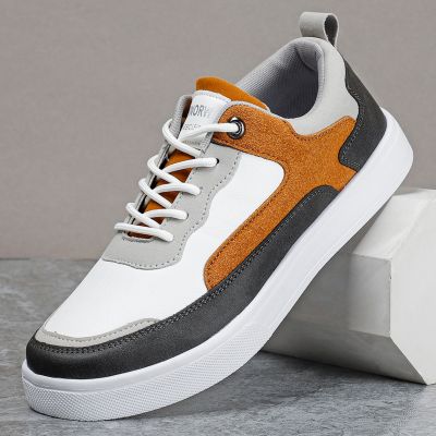 Fashion White Leather Man Women Chunky Sneakers White Shoes Tenis Feminino Zapatos De Mujer Platform Women Casual Shoes