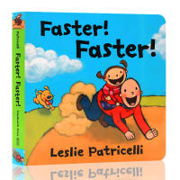 English original picture book fast famous Leslie Patricelli childrens Enlightenment children with the author picture story paperboard Book Childrens daily behavior parent-child books