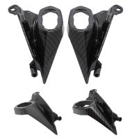 For 2014 - Kawasaki Z1000 Motorcycle Upper Bracket Side Headlight Fairing Cover Carbon Black Z-1000 2015 2016 2017 2018 2019