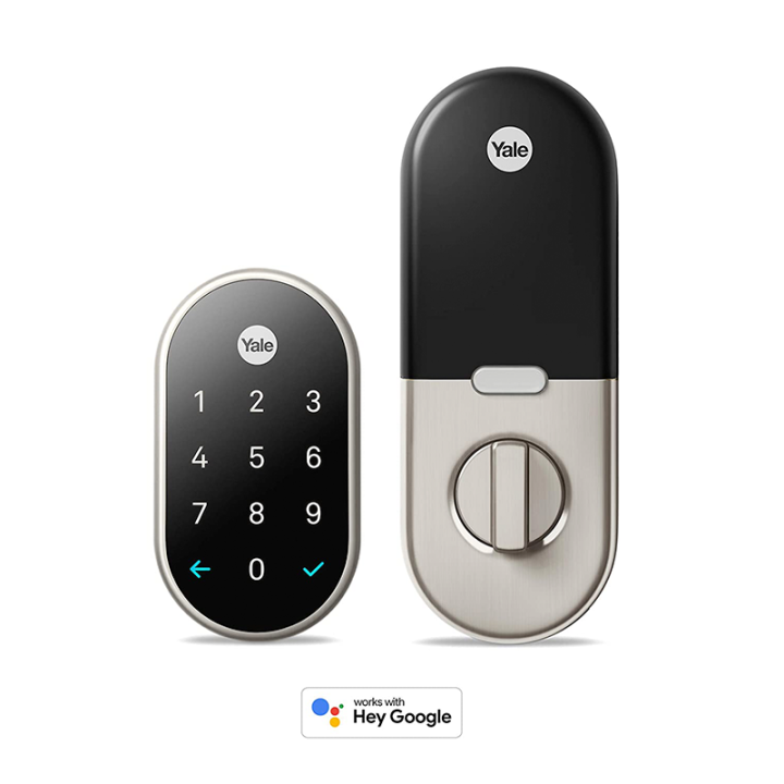 google-nest-x-yale-lock-กลอนประตูอัจฉริยะ-รองรับ-nest-connect-ควบคุมผ่านแอพ-และกดรหัสประตู