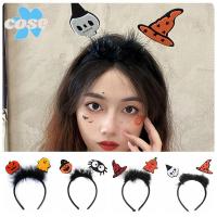 COSE Halloween Hairband Pumkin ที่คาดผมขนนกฮาโลวีน แมงมุมสไปเดอร์ การ์ตูนลายการ์ตูน ตลกๆ อุปกรณ์ประกอบฉากการแสดง สำหรับผู้หญิง