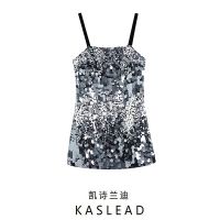 KASLEAD new womens clothing in Europe and the atmosphere quality cultivate ones morality sequins mini dress 09612699808 ❤