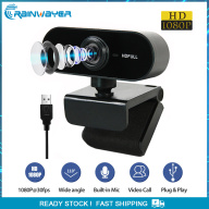 Webcam Camera Web Full HD 1080P Có Micrô Camera Mini Cắm USB Camera Máy thumbnail