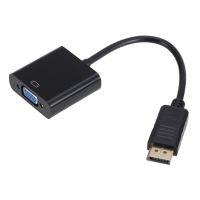 1080P Port Tampilan Port Display DP Laki-laki Ke VGA Perempuan Konverter Kabel Adaptor untuk PC Laptop HDTV Proyektor Monitor