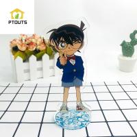 PTOUTS ตุ๊กตาขยับแขนขาได้อะนิเมะสองด้าน Heiji Furuya Edogawa Konan ของเล่นตกแต่งโมเดลของเล่น Conan Kiddo Hattori นักสืบโมเดลของเล่นกุญแจมือเซ็กซ์ฟิกเกอร์จาน