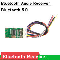 โมดูลรับสัญญาณเสียง Bluetooth,แผงวงจร Bluetooth 5.0ไร้สายเสียงสเตอริโอ DIY เครื่องเล่นในรถยนต์ลำโพงเครื่องขยายเสียง