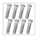 8Pcs Front or Rear Wheel Hub Bolt Stud for 2012-2021 Ram 2500 3500 6509866AA Car Bolt Nuts Accessories