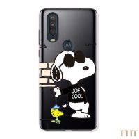 GHT สำหรับ Motorola One Action 4JSNBOL ซิลิคอนนุ่มรูปแบบ TPU เคสโทรศัพท์