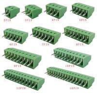 【hot】☼○☃  5Pcs KF128 PCB Terminal Block 2.54mm Splice Blocks Screw Mounting for Wire 2/3/4/5/6/7/9/10/12/16Pin