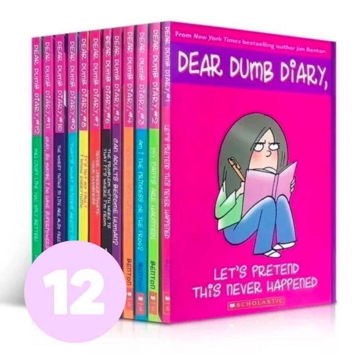 Dear Dumb Diary Series Complete Set 12 Books Lazada Ph 3648