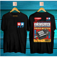 2023  เสื้อยืดคอกลม สีดำ ไม่ย้วย Cotton100 TAMIYA Plasma Dash Motor-270 เสื้อยืดแฟชั่นพิมพ์