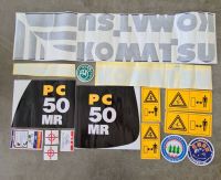 สติ๊กเกอร์ โคมัตสุ KOMATSU PC50MR-2