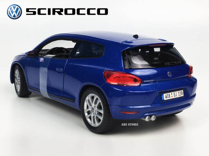 vw-scirocco-scale-1-24-welly-โมเดลรถเหล็กโฟล์คซิร็อคโค่-สเกล-1-24