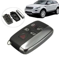 【discount】 ABONDON mall เคสกุญแจรีโมทปุ่ม5ชิ้นสำหรับ LAND ROVER LR4เรนจ์โรเวอร์สปอร์ต Evoque