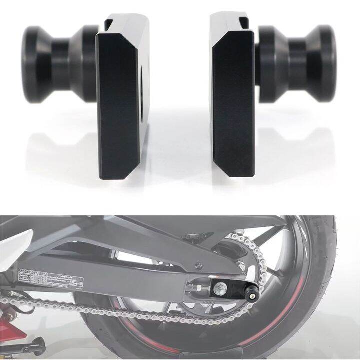 Motorcycle Rear Wheel Axle Slider Swingarm Spools Stand Screws Fit For