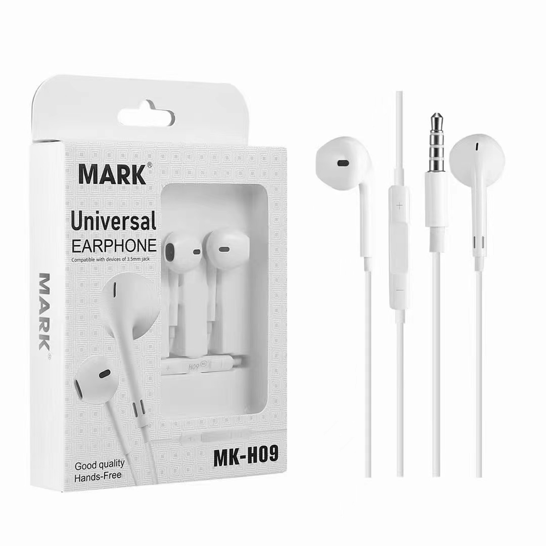 White in-Ear Wired Earbuds QX Earbuds/Headphones/Earphones with Microphone Noise Isolating 3.5 mm Headphones,Compatible with All 3.5mm Devices iPhone 6s 6 Plus 5s 5c 5 4s SE iPod 