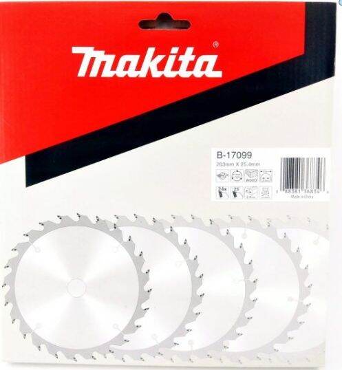 makita-accessories-saw-blade-for-wood-size-203-mm-25-4-mm-24t-part-no-b-17099-ใบเลื่อยวงเดือน-ตัดไม้-ขนาด-8-นิ้ว-รู-25-4-มิล-จำนวนฟัน-24-ฟัน-ยี่ห้อ-มากีต้า