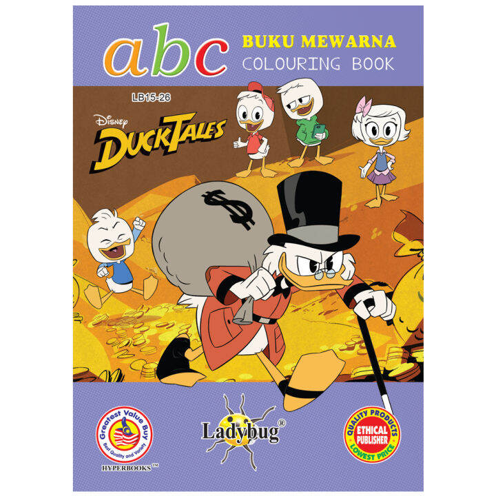 Disney Ducktales Abc Colouring Book LB15 26 Lazada