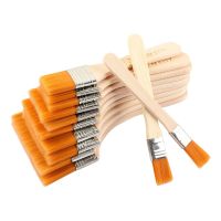 【CC】◘✆ﺴ  10Pcs Handle Bristles Welding Cleaning Tools Tablet Laptop Brushes Solder Flux Paste