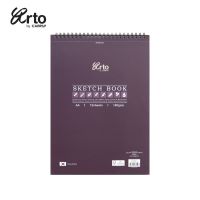 i-Paint (ไอเพ้นท์) สมุดสเก็ตช์ ขนาด A4 (ปกสีม่วง) Arto by CAMPAP รหัส CR36119-180G