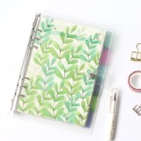 Transparent Loose Leaf Binder Loose Leaf Inner Core A5 A6 A7 Notebook Journal Planner School Office Supplies Stationery 016068 Note Books Pads