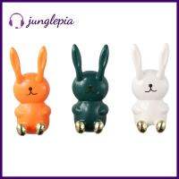 JUNGLEPIA ตะขอแขวนรูปกระต่ายอเนกประสงค์ผลิตภัณฑ์ตกแต่งผนังการ์ตูนมีสี่สีให้เลือกที่วางแก้วในห้องน้ำ