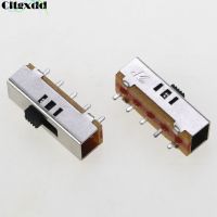 Cltgxdd 1pcs SS-23E03G2 SS-23E03G5 SS-23E03 G2 G5 2P3T Toggle Switch Drill 5 Pin 3 Gears Slide Switch