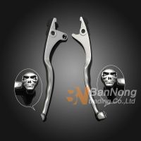 Free Shipping Motorcycle High-Quality Modified CNC Skull Brake Clutch Levers For Kawasaki Vulcan1500 1987-2010 1600 2003-2010