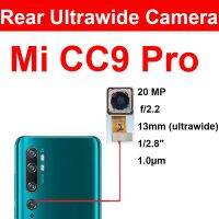 กล้องด้านหลังด้านหน้าสำหรับ Xiaomi Mi CC9 Pro กล้องหลังหลักสำหรับ CC9pro Mi โทรศัพท์มือถืออะไหล่สายเฟล็กซ์ริบบอน