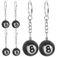 【LZ】✺  Decorative Sports Key Rings Pool Ball Hanging Pendants Billiards Keyrings Gifts Delicate Keychains