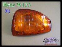 BENZ E-CLASS W123 FRONT TURN RIGHT SIGNAL (RH) "ORANGE" COLOR #ไฟเลี้ยวหน้าขวาเบนซ์อีคลาส ไฟเลี้ยวด้านหน้าขวา  สีส้ม งานสวย คุณภาพดี