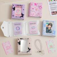 3 Inch Cute Stars Envelope Photo Album 40 Pockets Idol Photocards Storage Lomo Card Holder Collect Book